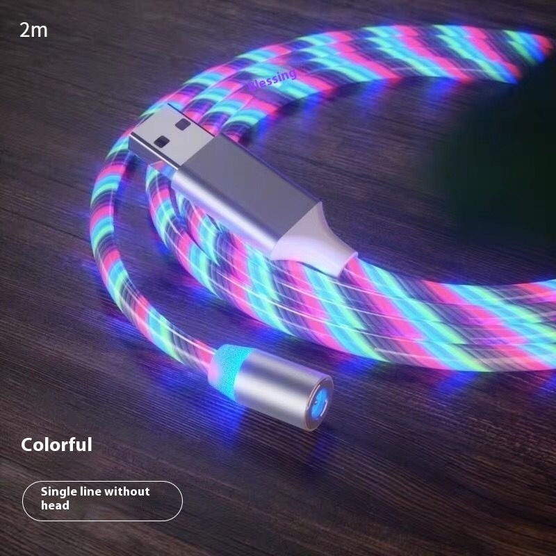 Magnetic LED Fast Charging Cable – 3 in 1