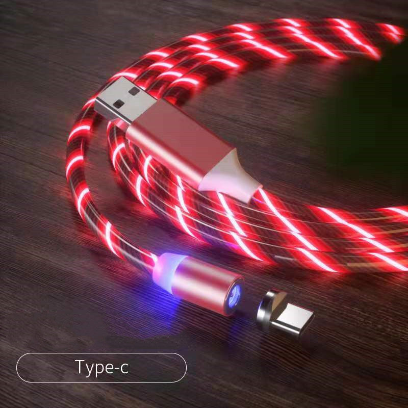 Magnetic LED Fast Charging Cable – 3 in 1
