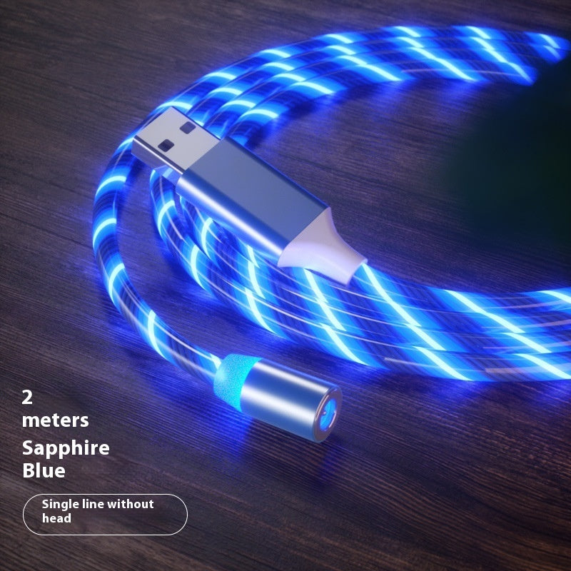 Magnetic LED Fast Charging Cable – 3 in 1