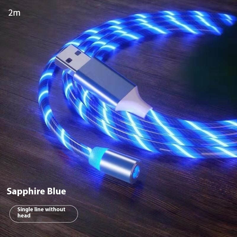 Magnetic LED Fast Charging Cable – 3 in 1